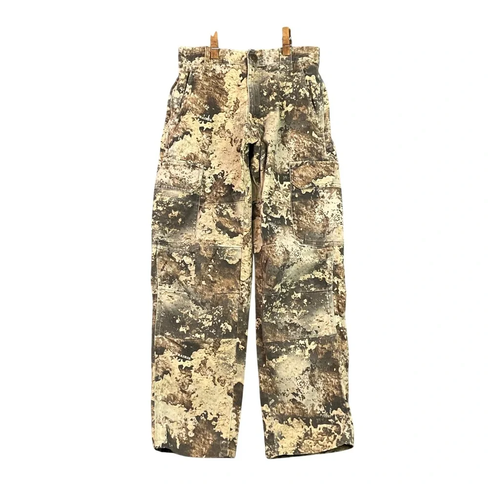 Prairie Cargo Pants Mens 26x27 Camo Hunting Tactical Utility Outdoor Camouflage